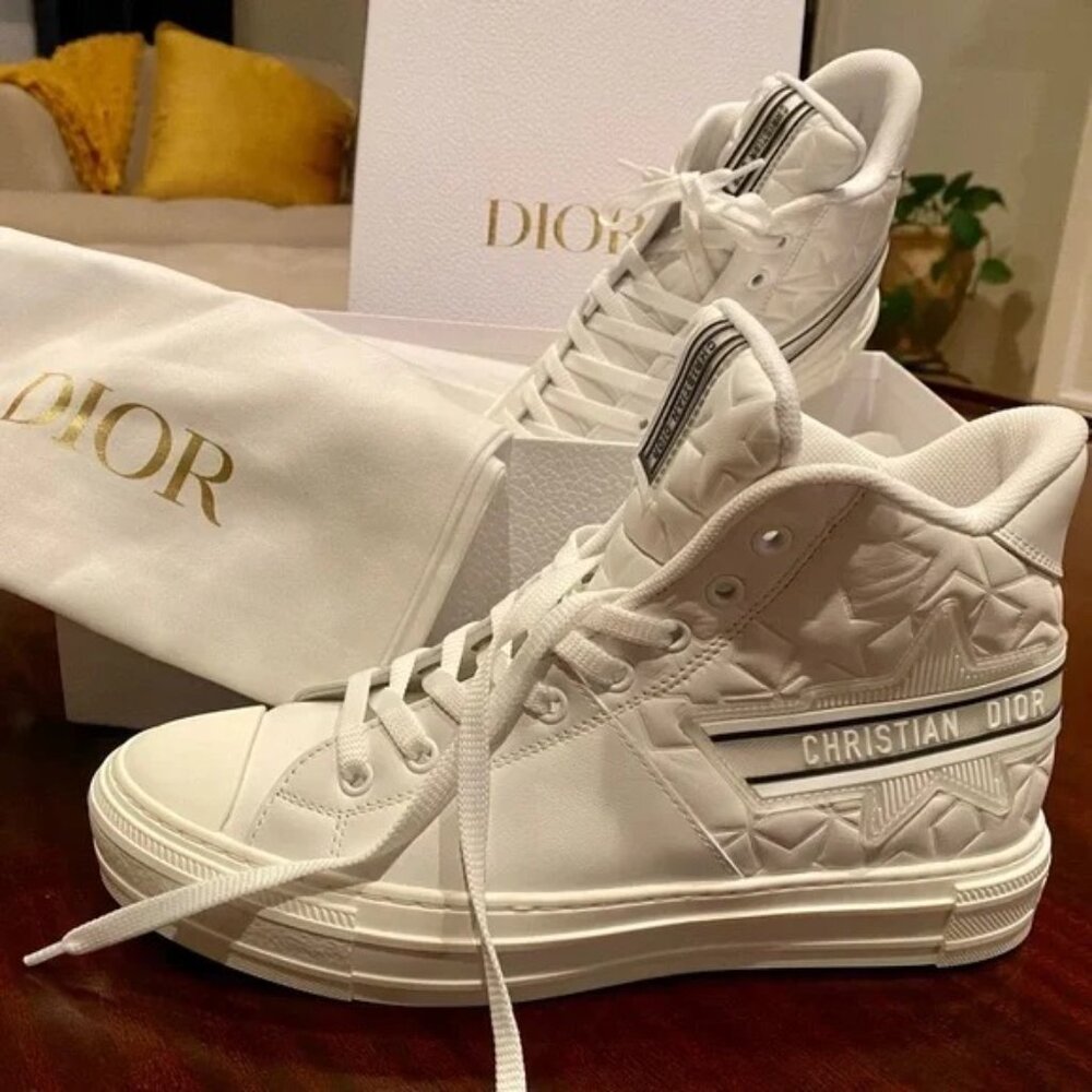 Christian Dior High Top Women’s Sneakers. New. Size 10